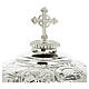 Holy oil stock of the Catechumens, silver finish, 5 litres s6