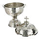 Holy oil stock of the Chrism, silver finish, 5 litres s4