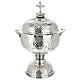 Holy oil stock of the Chrism, silver finish, 5 litres s8