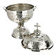 Silver vase of Holy Chrism oil 5 liters for Confirmation  s4