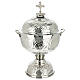 Silver vase of Holy Chrism oil 5 liters for Confirmation  s8