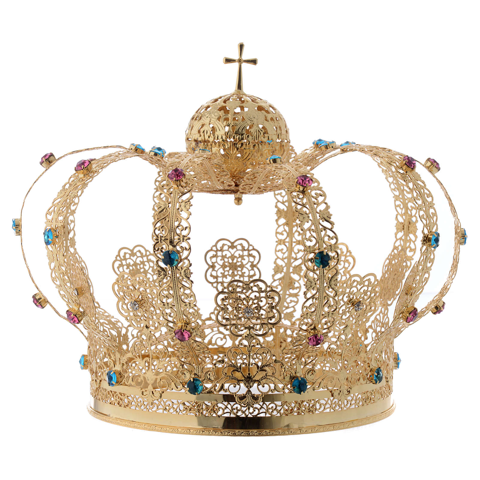 Orecchini Pendenti Geometrici In Cristallo Colorato Con Strass - Donna E Ragazza