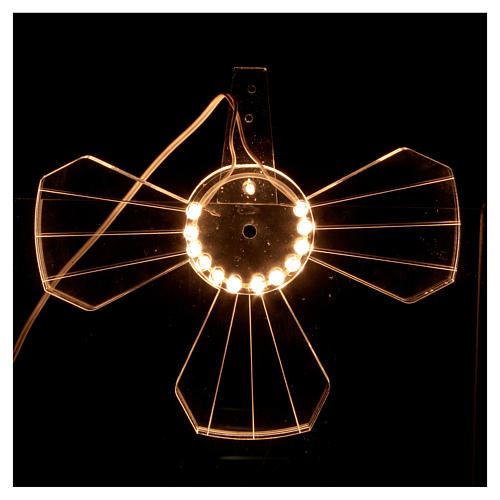 Plexiglas luminous halo with bulbs 3