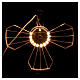 Plexiglas luminous halo with bulbs s3