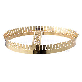 Kranz Madonna goldenen Messing s3