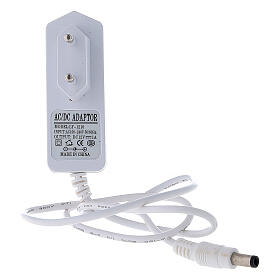 Aureola luminosa LED ottone dorato diam. 30 cm s6