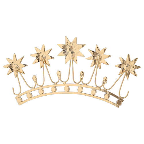 Coroa em latão ouro 7