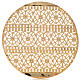 Stallario aus vergoldetem Messingfiligran mit Stickereimuster s3