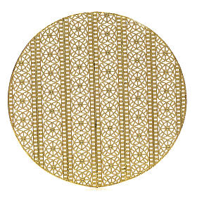 Full Halo in Gold Plated Brass Filigree