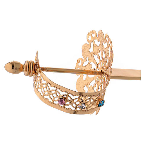 Sword for Statues in Gold-Plated Filigree 4
