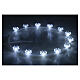 STOCK Plexiglass halo with lighting flowers, 12 in s4