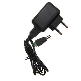 Aureola z plexiglassu podświetlana Kwiaty led błękitne 10 cm s15