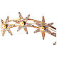 Couronne lumineuse ampoules et strass s3