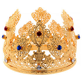 Ducal crown for statues, stones, 12 cm diameter