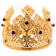 Ducal crown for statues, stones, 12 cm diameter s1