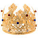 Ducal crown for statues, stones, 12 cm diameter s3