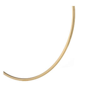 Heiligenschein aus Messingdraht, Ø 21 cm