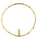 Brass halo, stars with rhinestones, 5.5 in s5