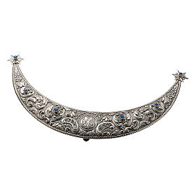 Half moon crown for statues Molina 925 silver 55 cm