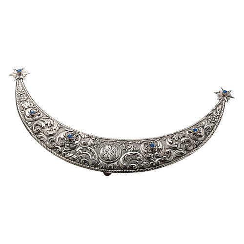 Half moon crown for statues Molina 925 silver 55 cm 1
