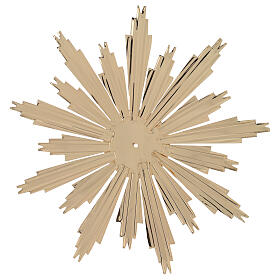 Golden brass halo for statues