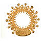 Stellario con aureola stelle ottono bagno oro 30 cm Molina s1