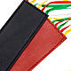 Bookmark for Bible in leather, 6 ribbons Alpha Omega s3
