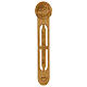 Jubilee Olive Wood Bookmark with FR Phrase, Clarisse Monastery Albano Laziale s1