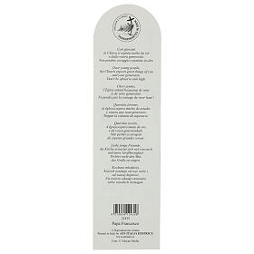 Pope Francis Bookmark Official Jubilee 2025 Logo