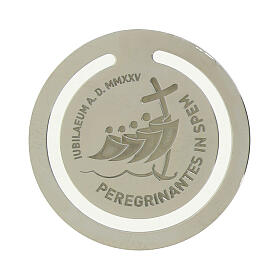 Round bookmarker of Jubilee 2025 by Endless, 925 silver, 1.2 in