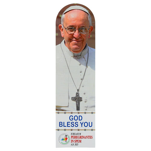 Segnalibro Giubileo 2025 Papa Francesco 1
