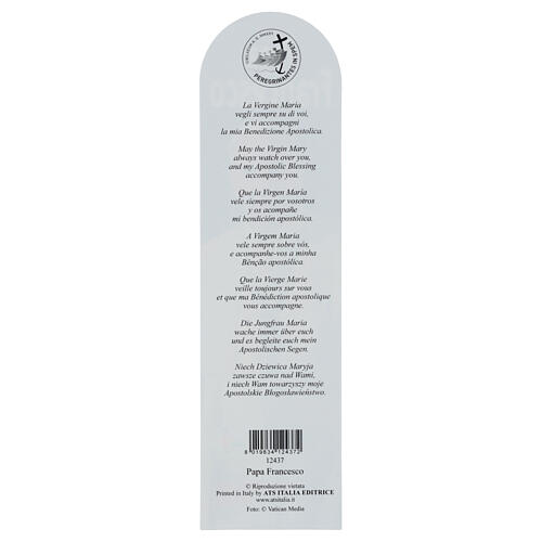 Bookmark with Pope Francis Message for Jubilee 2025 2