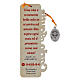 Carlo Acutis Wooden Bookmark with IT Quote and Yellow Cord Pendant s4