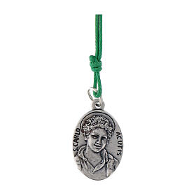 Wooden bookmark of Carlo Acutis, pendant with green cord and ITA phrases