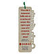 Wooden bookmark with Carlo Acutis quotes, tau cross with green cord s2