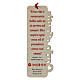 Wooden Bookmark of Carlo Acutis Red Cord with Tau Cross and Phrases s2