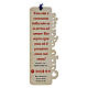 Carlo Acutis Bookmark with Blue Cord Quotes in Wood and Tau Cross s2