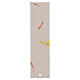 Conf. 6 pz segnalibro panna rettangolare rafia colorata 15x4 cm s2