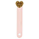 Peach-coloured Madonna and Child bookmark, Monastery of Poor Clares s1