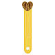 Orange Madonna and Child bookmark, Monastery of Poor Clares s1