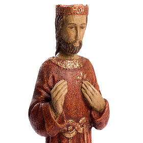 Imagens em Madeira Pintada: Sagrado Coração de Jesus