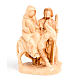 Escape to Egypt in olive wood 13 cm s1