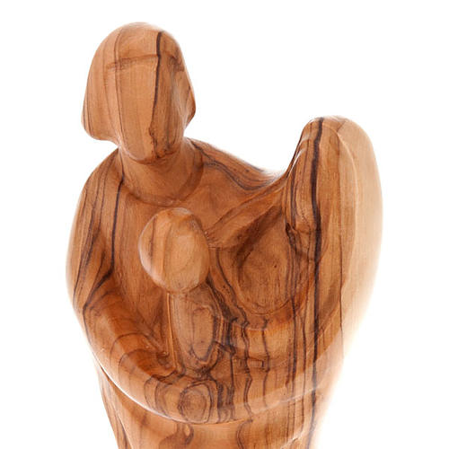 Holy Family statue in olive wood 4