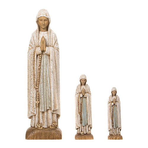 Virgen de Lourdes madera Monasterio de Belén 1