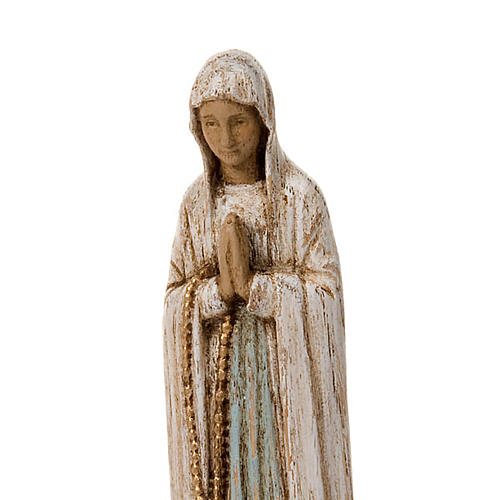 Virgen de Lourdes madera Monasterio de Belén 2