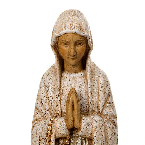 Virgen de Lourdes madera Monasterio de Belén 4