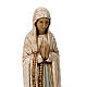 Virgen de Lourdes madera Monasterio de Belén s3