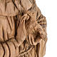 Saint Francis of Assisi statue in Holy Land olive wood 30 cm s4