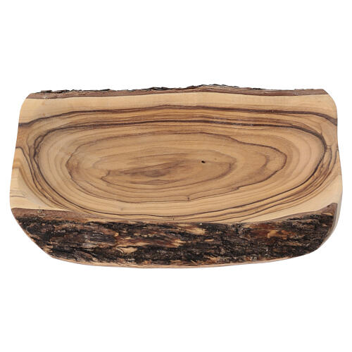 Miracle of the five loaves and two fish, olive wood plate 4