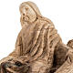 Estatua de la Pesca Milagrosa en madera de olivo s5